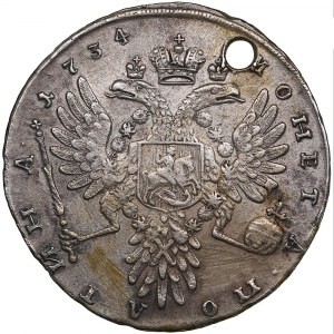 Russia Poltina 1734