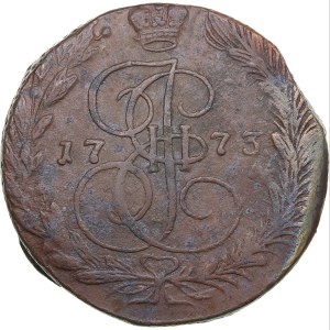 Russia 5 kopecks 1773 EM