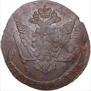 Russia 5 kopecks 1776 EM