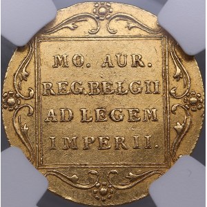 Russia, Netherlands Ducat 1829 - NGC AU 55