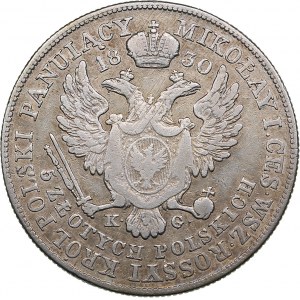 Russia, Poland 5 zlotych 1830 KG