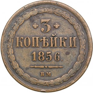Russia, Poland 3 kopecks 1856 ВМ