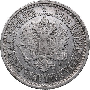Russia, Finland 1 markka 1866 S