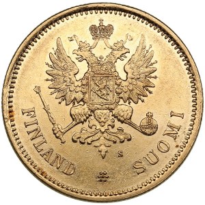 Russia, Finland 20 markkaa 1878 S
