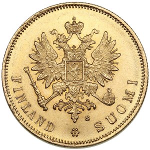 Russia, Finland 10 markkaa 1879 S