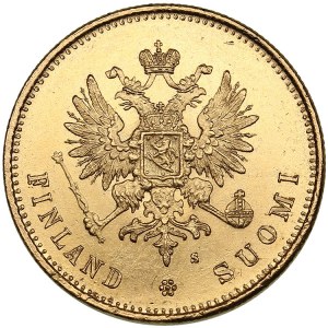 Russia, Finland 20 markkaa 1880 S