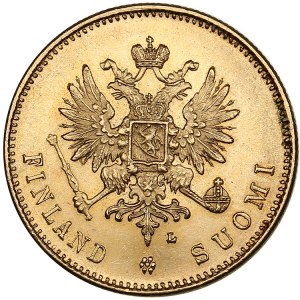 Russia, Finland 20 markkaa 1904 L
