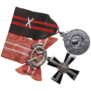 Finland cross and medal, 1940