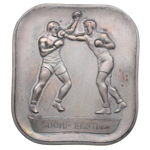 Finland - Russia - Estonia medal Boxing Helsinki 25.11.1960