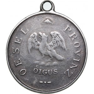 Russia, Estonia The badge of office of the Province of Saaremaa, 1820