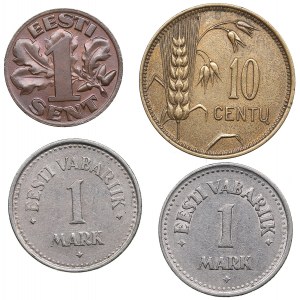Estonia and Lithuania coins (4)