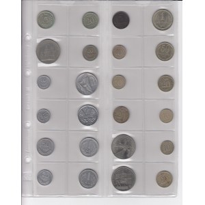 Coin lots: Estonia, Russia, USSR, Latvia, Poland (24)