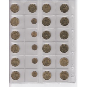 Coin lots: Estonia 10 senti 1994; 5 krooni 1993, 1994 (24)