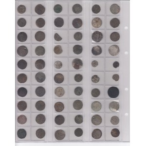 Coin Lots: Lithuania, Poland, Sweden, Livonia: Riga, Dahlen, Wenden, Courland, Dorpat, Reval (60)