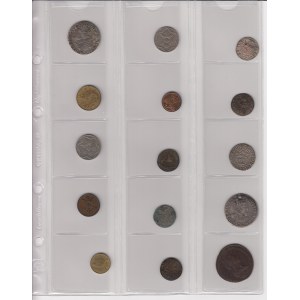 Coin lots: Poland, Danzig, Austria-Hungary (15)