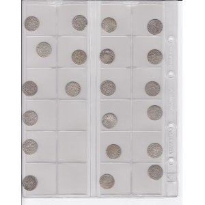 Coin Lots: Poland 1/24 thaler coins (21)