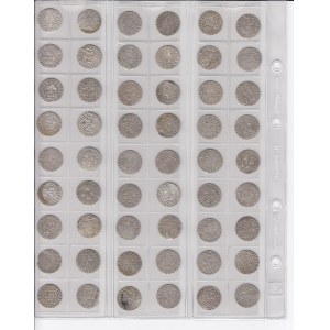 Coin Lots: Poland 1/24 thaler coins (54)