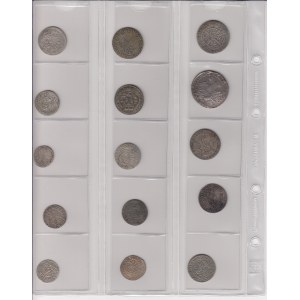 Coin lots: Poland, Germany, Austria-Hungary, Riga (15)