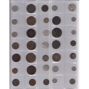 Coin lots: Sweden, Denmark (35)