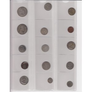 Coin lots: Germany, Austria-Hungary (15)
