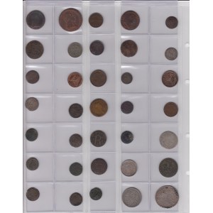 Coin lots: Germany, Poland, Sweden - Livonia, Riga, Austria-Hungary (35)