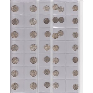 Coin lots: Finland (Russian) 50 & 25 pennia (35)