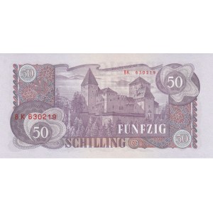 Austria 50 shillings 1962