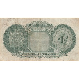 Bahama 4 shillings 1953