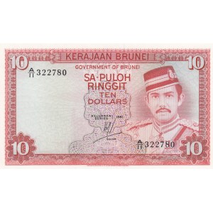 Brunei 10 ringgit 1981