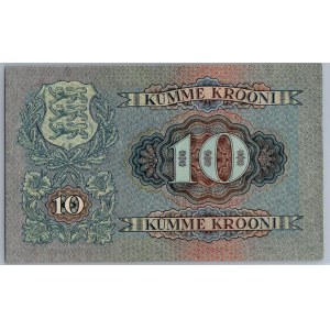 Estonia 10 krooni 1928 Pair