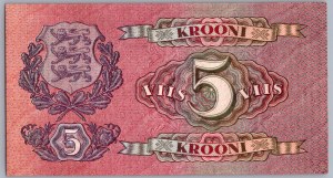 Estonia 5 krooni 1929