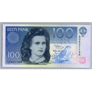 Estonia 100 krooni 1991