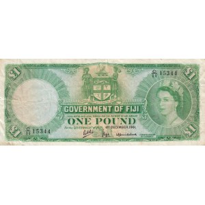 Fiji 1 pound 1961