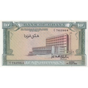 Ghana 10 shillings 1963