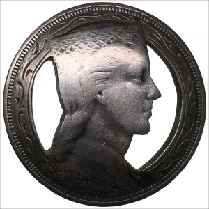 Jewelry made from Latvian coin, before 1940