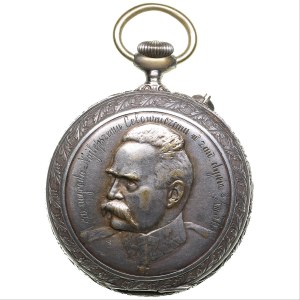 Polish - Estonian pocket watch Józef Piłsudski, 1936