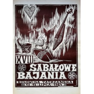 Gałkowski S. - Sabałowe Bajania - Plakat z 1984r