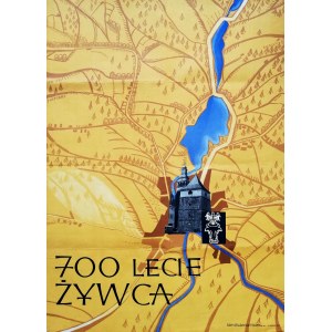 Napieracz J. - 700 lecie Żywca - Plakat z 1967 r