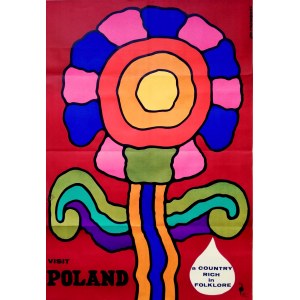 Młodożeniec J. - Plakat - Visit Poland a country Rich in Folklore - 1969r