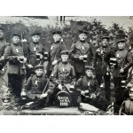 Fotografia Jednostki Karabinów Maszynowych - Elsenborn - Strasburg z roku 1908.