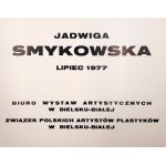 Katalog z wystawy Jadwiga Smykowska Bielsko Biała 1977