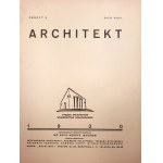Architekt - Dachy płaskie, pokrycia dachów, zjazd urbanistów - rok 1930, zeszyt 8