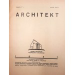 Architekt - Polskie Budownictwo Pocztowe, etc - rok 1931, zeszyt 1