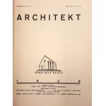 Architekt - Konkurs na Pensjonat w Krynicy - rok 1926, zeszyt 6-7