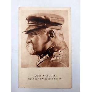 Pocztówka patriotyczna - Józef Piłsudski - II RP