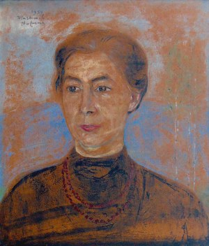 Wlastimil HOFMAN (1881-1970), Portret pani A., 1959