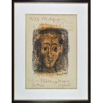 Pablo PICASSO (1881-1973), Plagát k výstave obrazov Alexa Maguyho v Galérii de l'Elysee