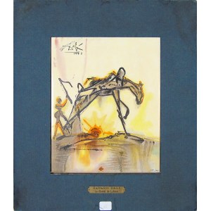 Salvador DALI (1904-1989), Le Cheval de Labeur