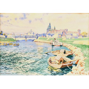 Henryk UZIEMBŁO (1879-1949), Visla pri Waweli