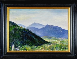 Irena WEISS – ANERI (1888-1981), Pejzaż górski